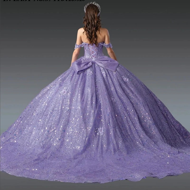  ¦ ̴ 󺥴 Quinceanera 巹    ̽ Applique 丣 Ȱ Ʈ 16 Vestidos De 15 Anos 
